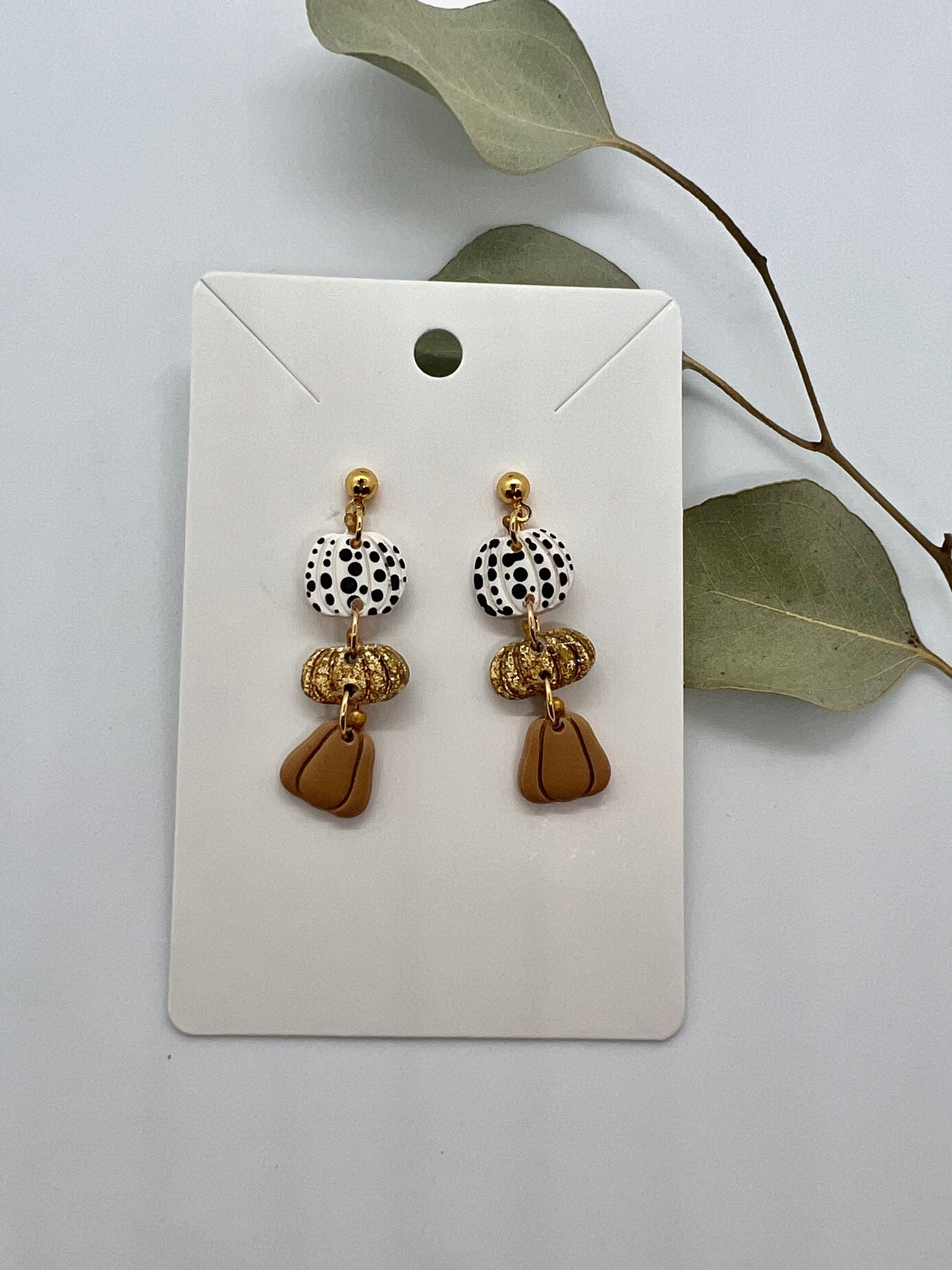 Mini Pumpkin Dangles