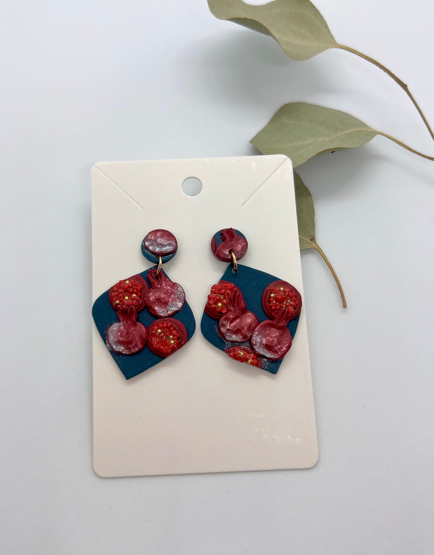 Pomegranate Dangles
