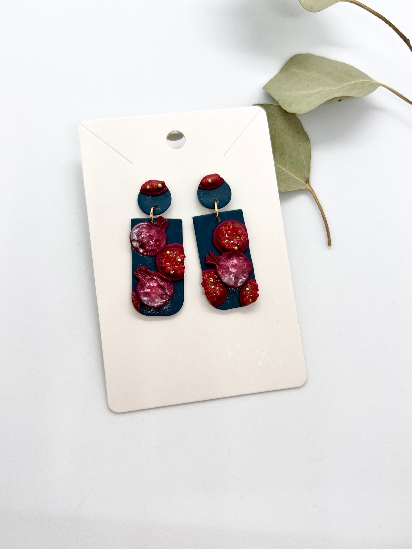 Pomegranate Dangles