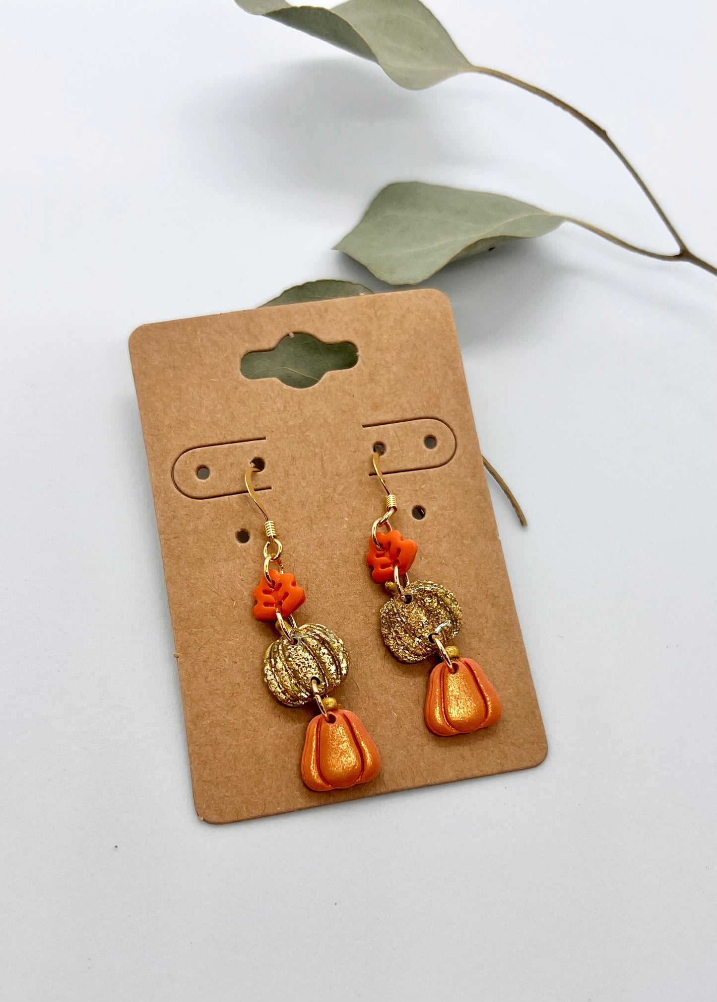 Mini Pumpkin Dangles