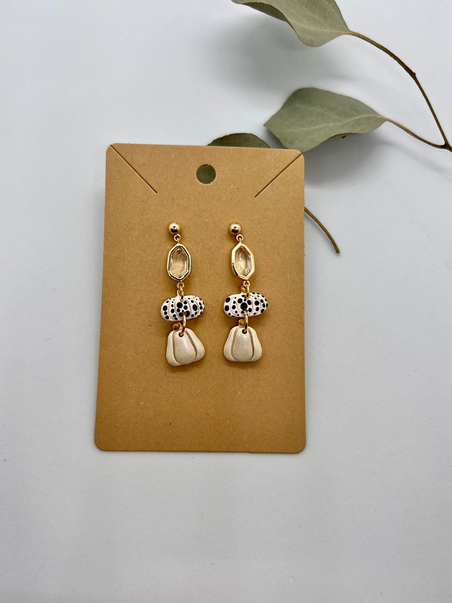 Mini Pumpkin Dangles