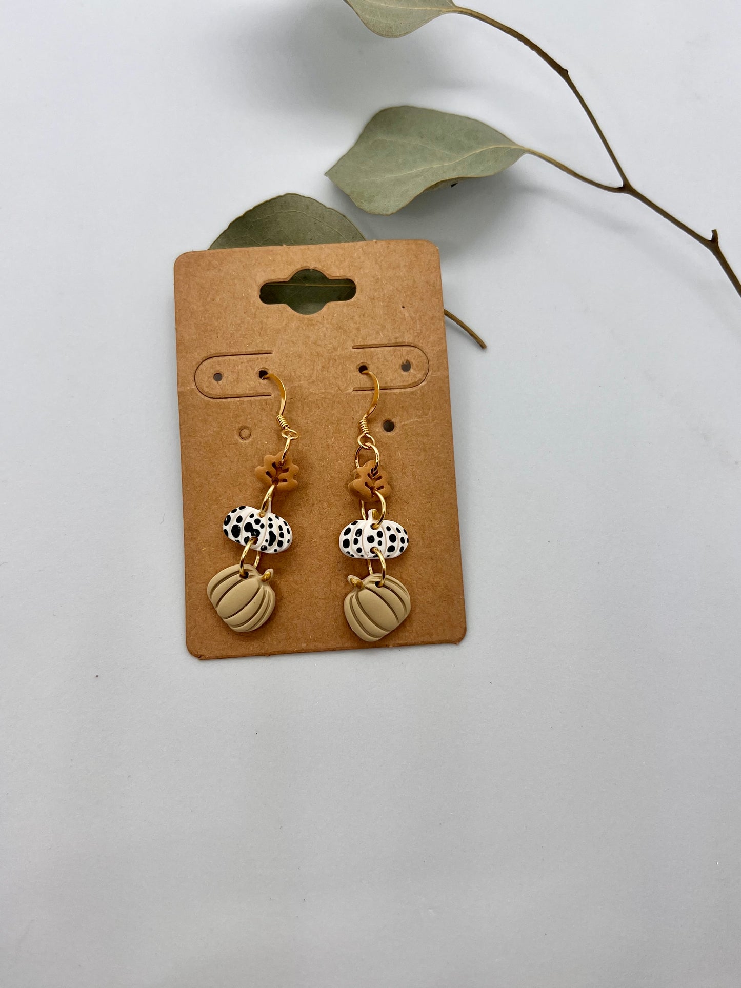 Mini Pumpkin Dangles