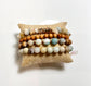 Earthy Gemstone Bracelet Stack